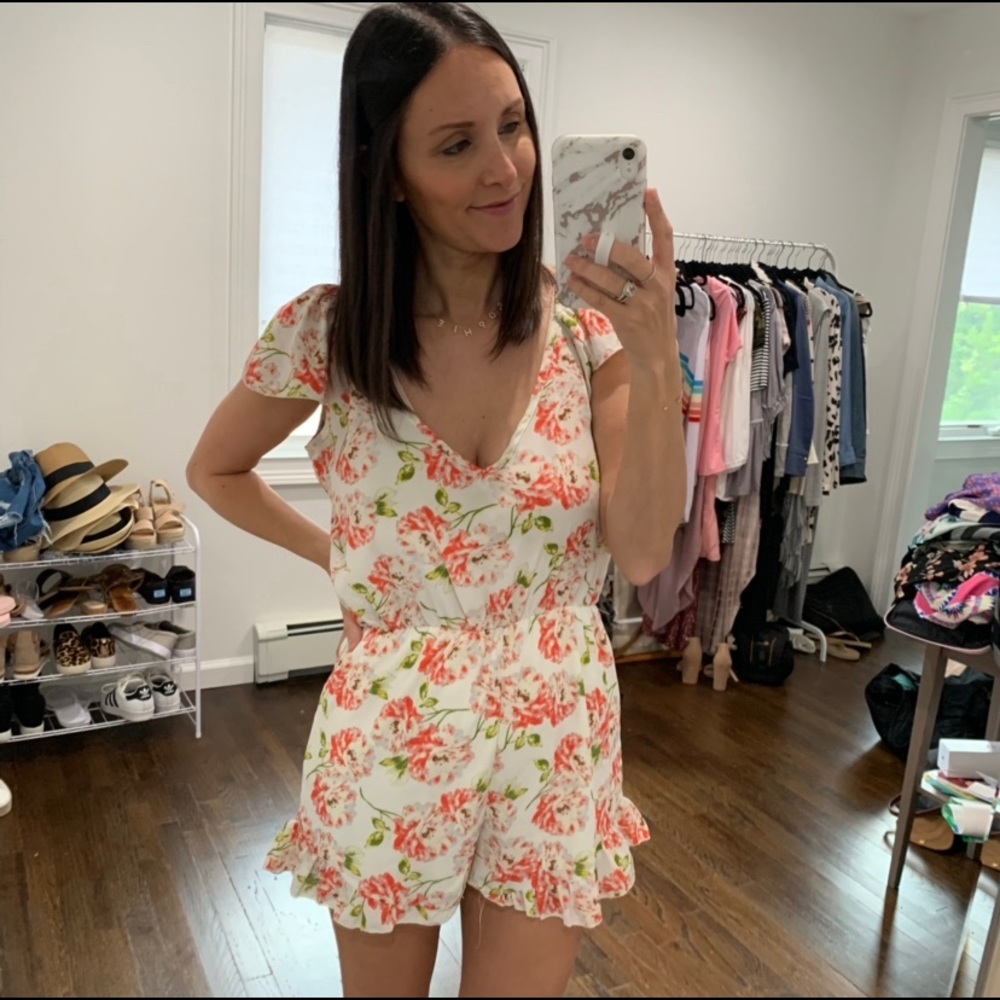 Floral romper